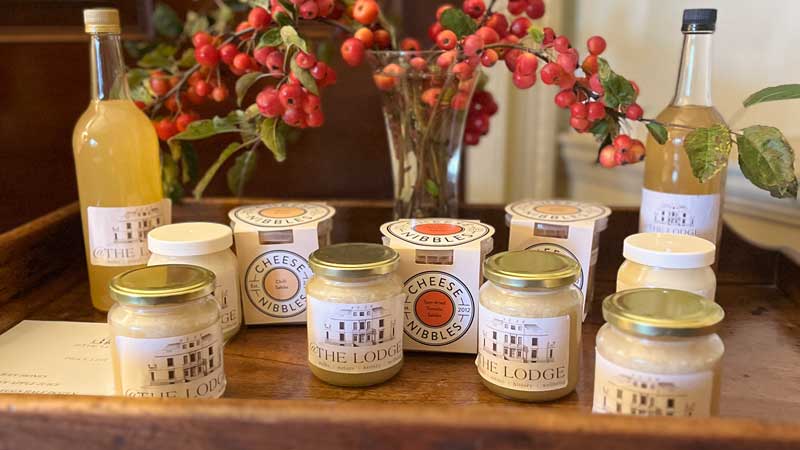 Salwey Lodge honey and produce